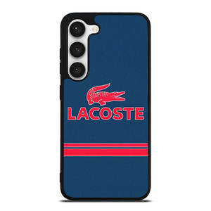LACOSTE RED BLUE LOGO Samsung Galaxy S23 Case Cover LACOSTE RED BLUE LOGO Samsung Galaxy S23 Case Cover