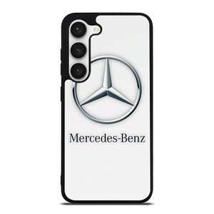 MERCEDES BENZ WHITE EMBLEM Samsung Galaxy S23 Case Cover MERCEDES BENZ WHITE EMBLEM Samsung Galaxy S23 Case Cover