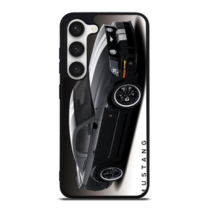 MUSTANG GT SPOT CAR BLACK Samsung Galaxy S23 Case Cover