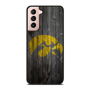 IOWA HAWKEYES WOOD LOGO Samsung Galaxy S21 Case Cover IOWA HAWKEYES WOOD LOGO Samsung Galaxy S21 Case Cover