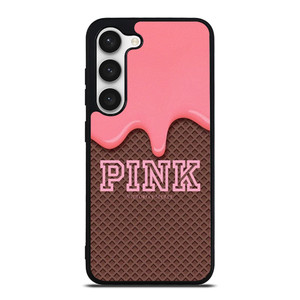 PINK VICTORIA SECRET ICE CREAM Samsung Galaxy S23 Case Cover PINK VICTORIA SECRET ICE CREAM Samsung Galaxy S23 Case Cover