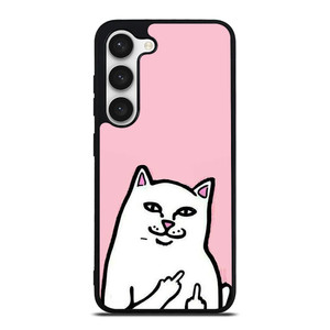 RIPNDIP CAT PINK Samsung Galaxy S23 Case Cover RIPNDIP CAT PINK Samsung Galaxy S23 Case Cover