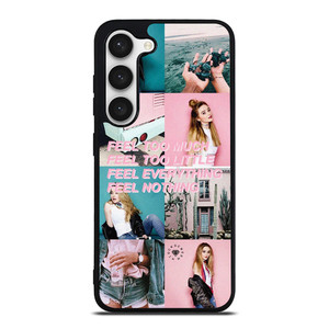 SABRINA CARPENTER FEEL COLLAGE Samsung Galaxy S23 Case Cover SABRINA CARPENTER FEEL COLLAGE Samsung Galaxy S23 Case Cover