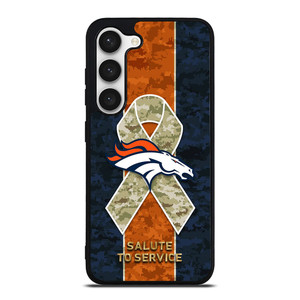 SALUTE TO SERVICE DENVER BRONCOS Samsung Galaxy S23 Case Cover SALUTE TO SERVICE DENVER BRONCOS Samsung Galaxy S23 Case Cover