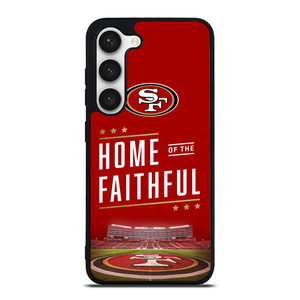 SAN FRANCISCO 49ERS HOME OF FAITHFUL Samsung Galaxy S23 Case Cover SAN FRANCISCO 49ERS HOME OF FAITHFUL Samsung Galaxy S23 Case Cover