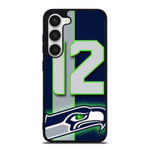 SEATTLE SEAHAWKS NFL 12 MAN LOGO Samsung Galaxy S23 Case Cover SEATTLE SEAHAWKS NFL 12 MAN LOGO Samsung Galaxy S23 Case Cover