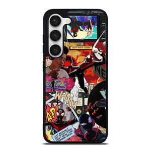 SPIDER-MAN MILES MORALES COLLAGE Samsung Galaxy S23 Case Cover SPIDER-MAN MILES MORALES COLLAGE Samsung Galaxy S23 Case Cover