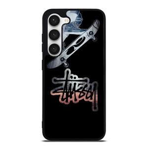 STUSSY SKATEBOARD LOGO Samsung Galaxy S23 Case Cover STUSSY SKATEBOARD LOGO Samsung Galaxy S23 Case Cover