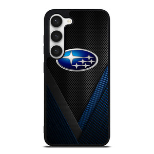 SUBARU BLUE CARBON EMBLEM Samsung Galaxy S23 Case Cover SUBARU BLUE CARBON EMBLEM Samsung Galaxy S23 Case Cover