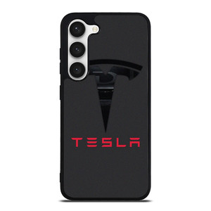 TESLA SILHOUETTE LOGO ICON Samsung Galaxy S23 Case Cover TESLA SILHOUETTE LOGO ICON Samsung Galaxy S23 Case Cover