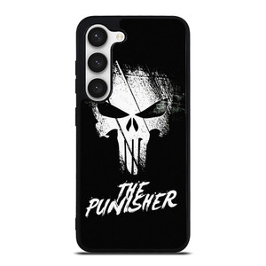 THE PUNISHER BRUSHED LOGO Samsung Galaxy S23 Case Cover THE PUNISHER BRUSHED LOGO Samsung Galaxy S23 Case Cover