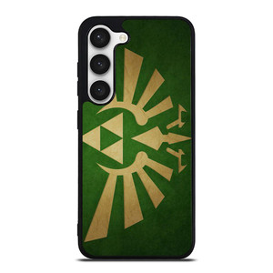 TRIFORCE LEGEND OF ZELDA GREEN LOGO Samsung Galaxy S23 Case Cover