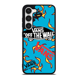 VANS OFF THE WALL FLAME LOGO Samsung Galaxy S23 Case Cover VANS OFF THE WALL FLAME LOGO Samsung Galaxy S23 Case Cover