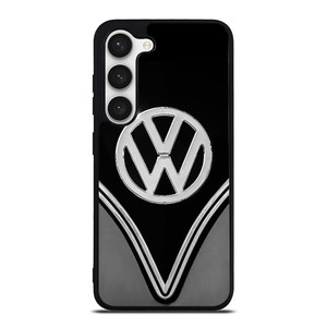 VW VOLKSWAGEN BLACK CHROME EMBLEM Samsung Galaxy S23 Case Cover VW VOLKSWAGEN BLACK CHROME EMBLEM Samsung Galaxy S23 Case Cover