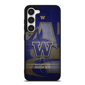WASHINGTON HUSKIES LOGO METAL Samsung Galaxy S23 Case Cover WASHINGTON HUSKIES LOGO METAL Samsung Galaxy S23 Case Cover