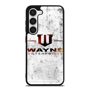 WAYNE ENTERPRISES WHITE LOGO Samsung Galaxy S23 Case Cover WAYNE ENTERPRISES WHITE LOGO Samsung Galaxy S23 Case Cover