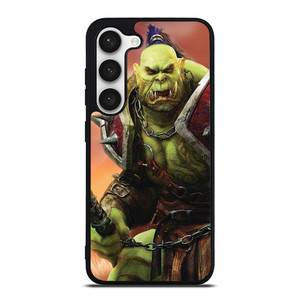 WORLD OF WARCRAFT ORC GAMES Samsung Galaxy S23 Case Cover WORLD OF WARCRAFT ORC GAMES Samsung Galaxy S23 Case Cover