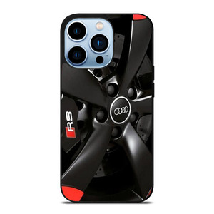 AUDI RS BLACK RED WHEEL iPhone 13 Pro Max Case Cover AUDI RS BLACK RED WHEEL iPhone 13 Pro Max Case Cover