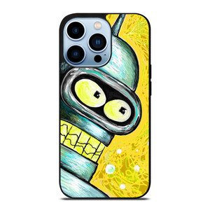 FUTURAMA BENDER CARTOON PAINTED iPhone 13 Pro Max Case Cover