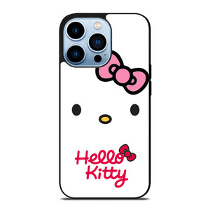 HELLO KITTY FLAT CUTE iPhone 13 Pro Max Case Cover