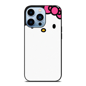 HELLO KITTY FLAT ILLUSTRATION WHITE iPhone 13 Pro Max Case Cover