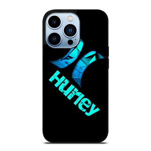 HURLEY BROKEN BLUE LOGO iPhone 13 Pro Max Case Cover