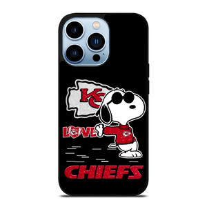 KANSAS CITY CHIEFS NFL SNOOPY iPhone 13 Pro Max Case Cover