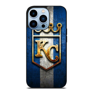 KANSAS CITY ROYALS GOLD EMBLEM iPhone 13 Pro Max Case Cover