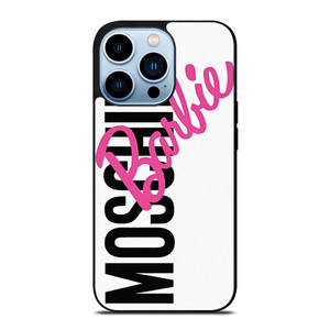 MOSCHINO BARBIE LOGO iPhone 13 Pro Max Case Cover MOSCHINO BARBIE LOGO iPhone 13 Pro Max Case Cover
