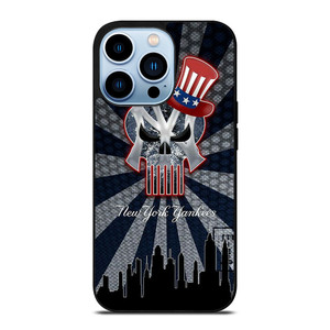 NEW YORK YANKEES BASEBALL SKULL SYMBOL iPhone 13 Pro Max Case Cover NEW YORK YANKEES BASEBALL SKULL SYMBOL iPhone 13 Pro Max Case Cover