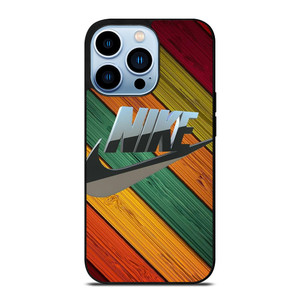 NIKE 3D WOOD LOGO iPhone 13 Pro Max Case Cover NIKE 3D WOOD LOGO iPhone 13 Pro Max Case Cover