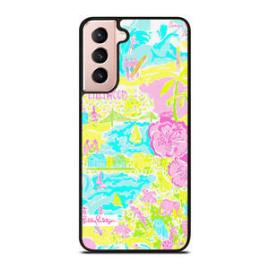 LILLY PULITZE LILLYWOOD  Samsung Galaxy S21 Case Cover LILLY PULITZE LILLYWOOD  Samsung Galaxy S21 Case Cover