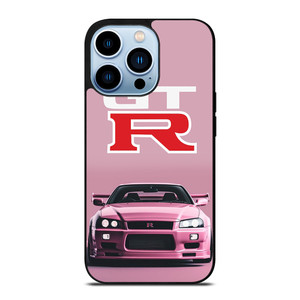 NISSAN GTR R34 PINK iPhone 13 Pro Max Case Cover