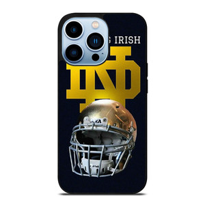 NOTRE DAME FIGHTING IRIS FOOTBALL HELMET iPhone 13 Pro Max Case Cover