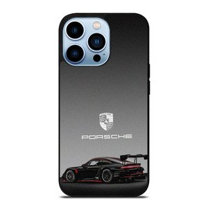 PORSCHE 911 GT3 RS BLACK iPhone 13 Pro Max Case Cover