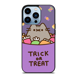 PUSHEEN THE CAT HALLOWEEN TRICK OR TREAT iPhone 13 Pro Max Case Cover