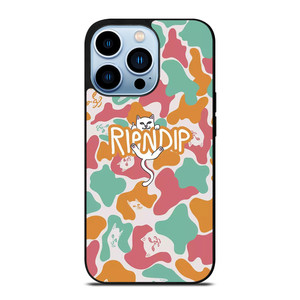 RIPNDIP PINK GREEN CAMO iPhone 13 Pro Max Case Cover RIPNDIP PINK GREEN CAMO iPhone 13 Pro Max Case Cover
