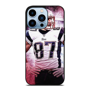 ROB GRONKOWSKI NEW ENGLAND PATRIOT NFL iPhone 13 Pro Max Case Cover