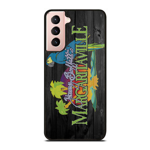 MAGARITAVILLE JIMMY BUFFETT WOOD LOGO  Samsung Galaxy S21 Case Cover