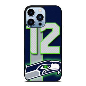 SEATTLE SEAHAWKS NFL 12 MAN LOGO iPhone 13 Pro Max Case Cover SEATTLE SEAHAWKS NFL 12 MAN LOGO iPhone 13 Pro Max Case Cover