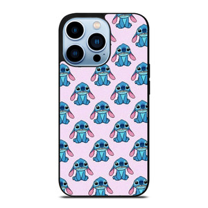 STITCH CARTOON PINK PATTERN iPhone 13 Pro Max Case Cover