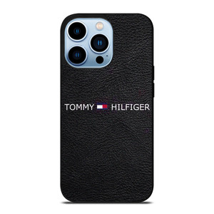 TOMMY HILFIGER LOGO LEATHER iPhone 13 Pro Max Case Cover