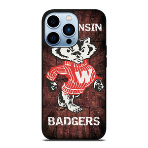 WISCONSIN BADGERS RUSTY SYMBOL iPhone 13 Pro Max Case Cover WISCONSIN BADGERS RUSTY SYMBOL iPhone 13 Pro Max Case Cover