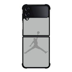 AIR JORDAN GREY LOGO Samsung Galaxy Z Flip 4 Case Cover AIR JORDAN GREY LOGO Samsung Galaxy Z Flip 4 Case Cover