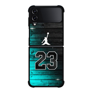 AIR JORDAN WOOD BLUE LOGO Samsung Galaxy Z Flip 4 Case Cover AIR JORDAN WOOD BLUE LOGO Samsung Galaxy Z Flip 4 Case Cover