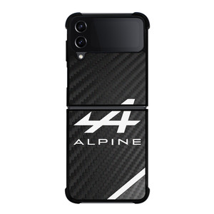 ALPINE AUTOMOBILES LOGO CARBON Samsung Galaxy Z Flip 4 Case Cover ALPINE AUTOMOBILES LOGO CARBON Samsung Galaxy Z Flip 4 Case Cover