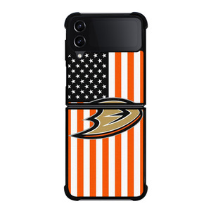 ANAHEIM DUCKS USA FLAG Samsung Galaxy Z Flip 4 Case Cover ANAHEIM DUCKS USA FLAG Samsung Galaxy Z Flip 4 Case Cover