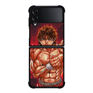 BAKI HANMA MANGA SERIES Samsung Galaxy Z Flip 4 Case Cover BAKI HANMA MANGA SERIES Samsung Galaxy Z Flip 4 Case Cover