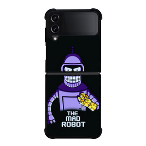BENDER FUTURAMA THANOS THE MAD ROBOT Samsung Galaxy Z Flip 4 Case Cover BENDER FUTURAMA THANOS THE MAD ROBOT Samsung Galaxy Z Flip 4 Case Cover