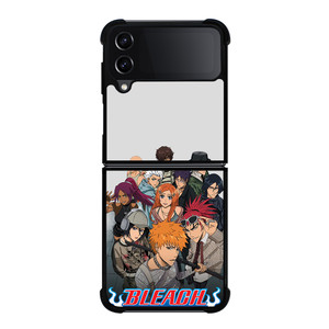 BLEACH ANIME ALL CHARACTERS Samsung Galaxy Z Flip 4 Case Cover BLEACH ANIME ALL CHARACTERS Samsung Galaxy Z Flip 4 Case Cover